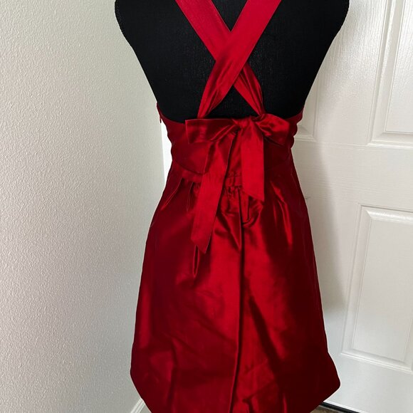BCBG Red Jewel-toned dress - size 0 - Picture 2 of 3